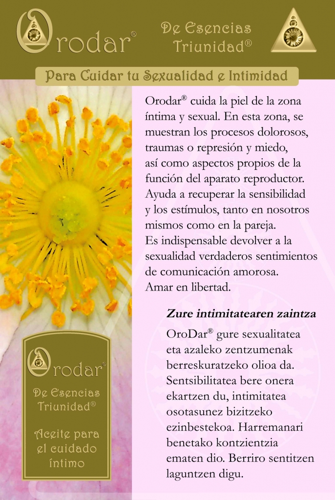 Cartelón Orodar® Intimo