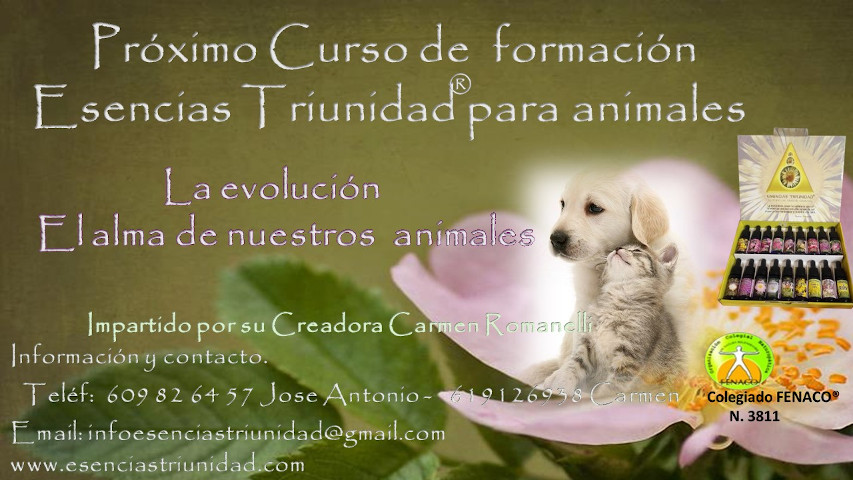 Curso Esencias Triunidad® para Animales